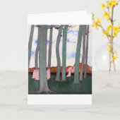 Groene bomen, Maurice Denis Kaart (Gele Bloem)
