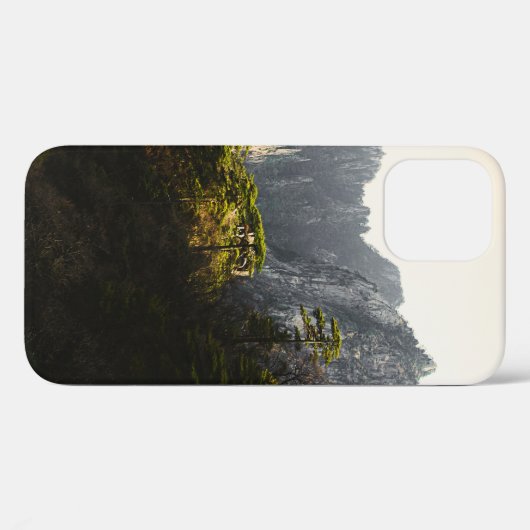GROENE BOMEN NEAR CLIFF Case-Mate iPhone CASE (Achterkant (horizontaal))