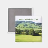 Groene bomen op heuvels magneet (Voorkant / Achterkant)