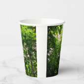 Groene bomen papieren bekers (Links)