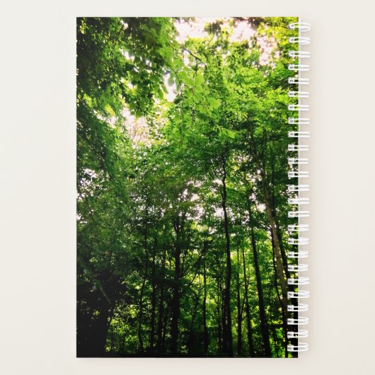 Groene bomen planner (Achterkant)