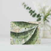 Groene Bonen Drie Briefkaart (Staand voorkant)