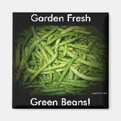 Groene Bonen in het spotlicht Magneet (Voorkant)
