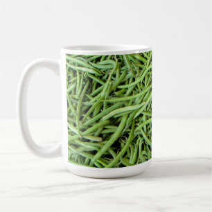 Groene bonen koffiemok