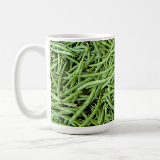 Groene bonen koffiemok (Links)