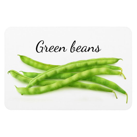 Groene bonen magneet (Horizontaal)