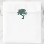 Groene Bonsai Tree Sticker (Tas)