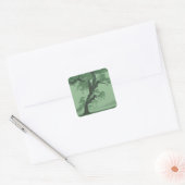 Groene Bonsai Tree sticker (Envelop)
