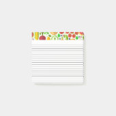 Groene-boodschappenlijst voor groenten post-it® notes (Voorkant)