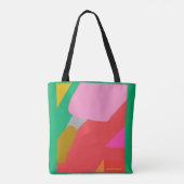 Groene boodschappentas Garden Riff Tote Bag (Achterkant)