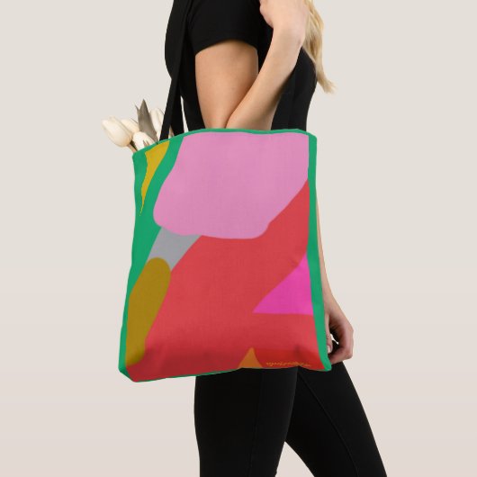 Groene boodschappentas Garden Riff Tote Bag (Dichtbij)