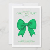 Groene Boog Kerstfeest Bedrijfsfeest Kaart (Voorkant)