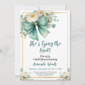 Groene boog vrijgezellenfeest kaart (Voorkant)