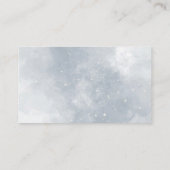Groene boog Winter Display douche Informatiekaartje (Achterkant)