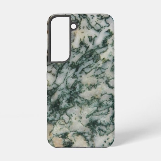 Groene boom Agate Patroon Samsung Galaxy Hoesje (Achterkant)