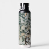 Groene boom Agate Stone Patroon Waterfles (Rechts)