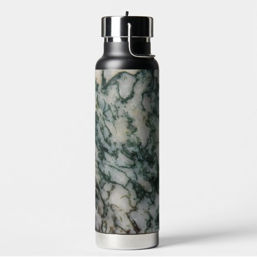 Groene boom Agate Stone Patroon Waterfles (Links)