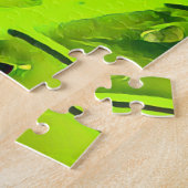 Groene boom Australische kikker Legpuzzel (Zijkant)