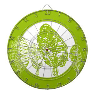 Groene boom (bladeren) dartbord