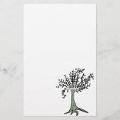 Groene boom briefpapier (Voorkant)