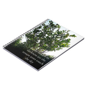 Groene Boom Citaat Notitieboek