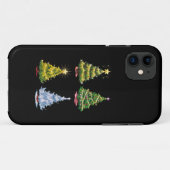 Groene Boom Kerstvakantie Winter Case-Mate iPhone Case (Achterkant (horizontaal))