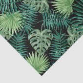 Groene boom laat Planten patroon Tissuepapier (Detail)