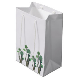 Groene boom medium cadeauzakje