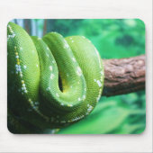 Groene boom Python Mousepad Muismat (Voorkant)