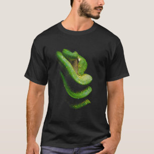 Groene Boom Python Slang Eigenaar Streetwear Repti T-shirt