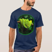 Groene boom Python SnakeReptile Keepers T-shirt (Voorkant)