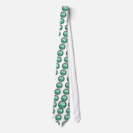 Groene Boom Tennessee Stropdas (Voorkant)