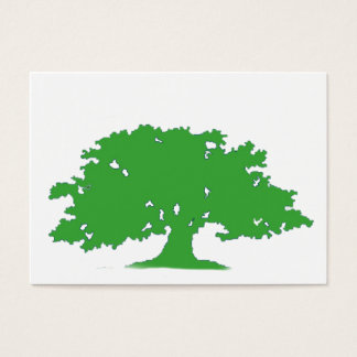 Groene boom visitekaartje