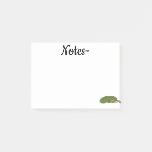 Groene boomadder post-it® notes (Voorkant)