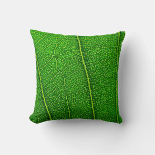 Groene Boomblad Kussen