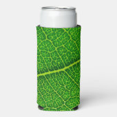 Groene Boomblad Seltzer Blikjeskoeler (Seltzer Voorkant)