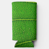 Groene Boomblad Seltzer Blikjeskoeler (Achterkant)