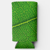 Groene Boomblad Seltzer Blikjeskoeler (Voorkant)