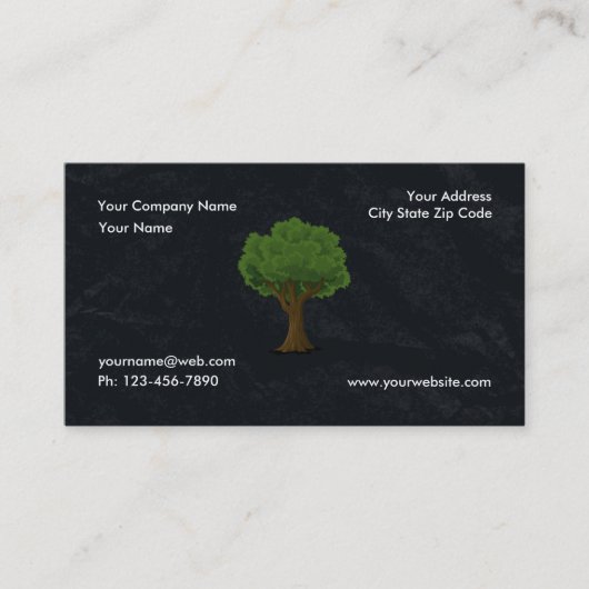 Groene boomgaarden Ingekweekte zorg en landschap Visitekaartje (Voorkant)