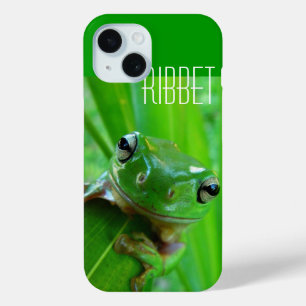 Groene boomkikker iPhone 15 case