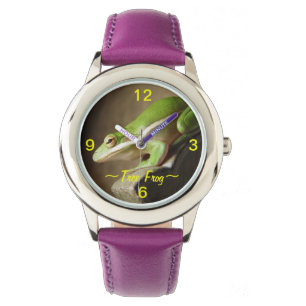 Groene boomkikker Horloge