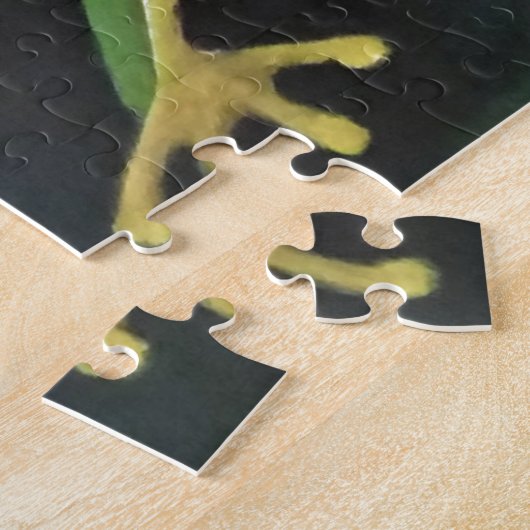 Groene boomkikker legpuzzel (Zijkant)