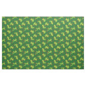 Groene boomkikker met patroon stof (Fat Quarter)