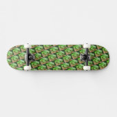 Groene boomkikker persoonlijk skateboard (Horizontaal)