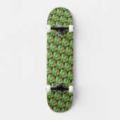 Groene boomkikker persoonlijk skateboard (Voorkant)