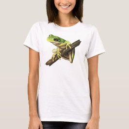 Groene boomkikker t-shirt