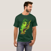 Groene boomkikker t-shirt (Voorkant volledig)