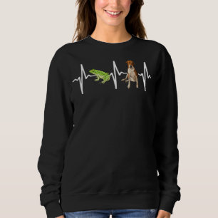 Groene boomkikker Zwarte labrador Retriever Trui