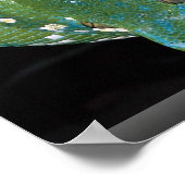 Groene boompython, Nieuw-Guinea Poster (Hoek)