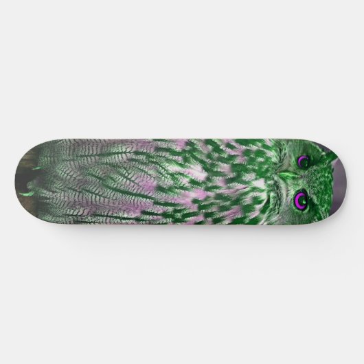 Groene boomschaarplaat persoonlijk skateboard (Horizontaal)